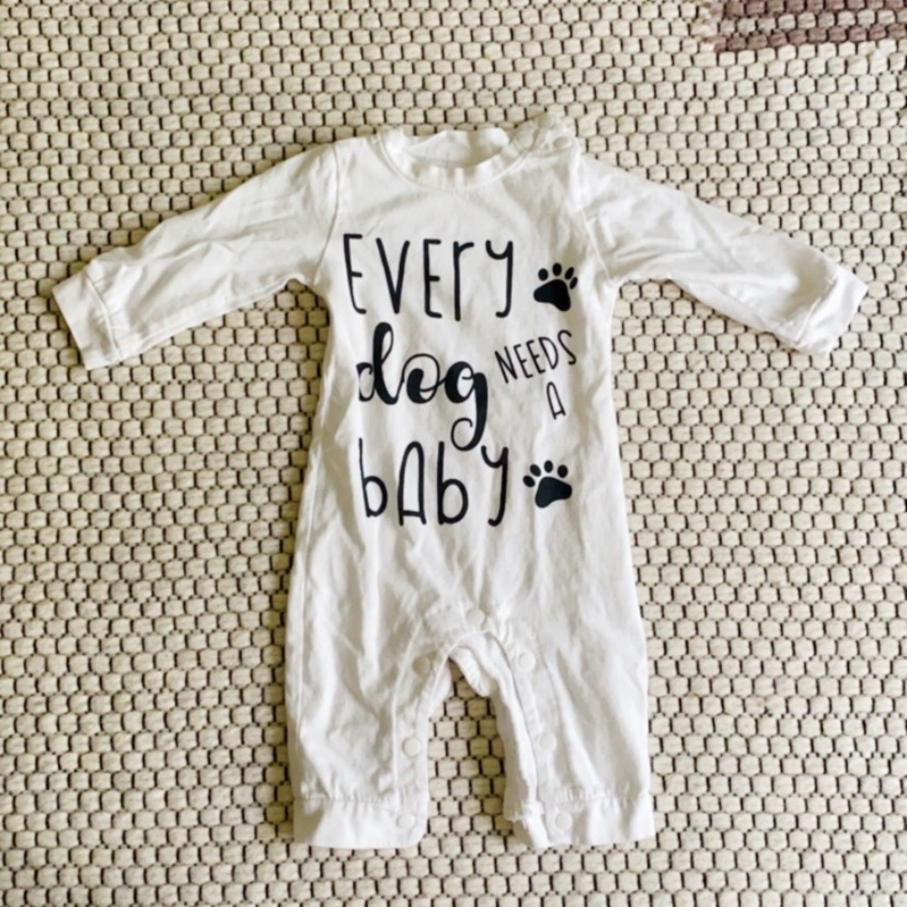 Every Dog Needs A Baby Romper/onesie